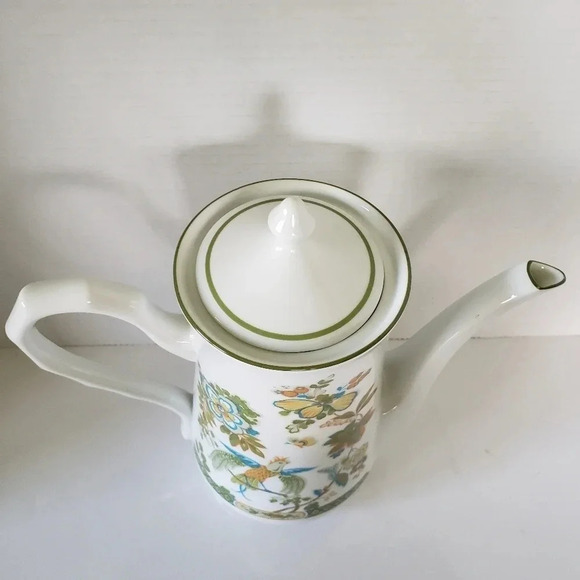 Vintage One World Sango Jade Garden  Porcelain Coffee Pot. - Picture 4 of 10